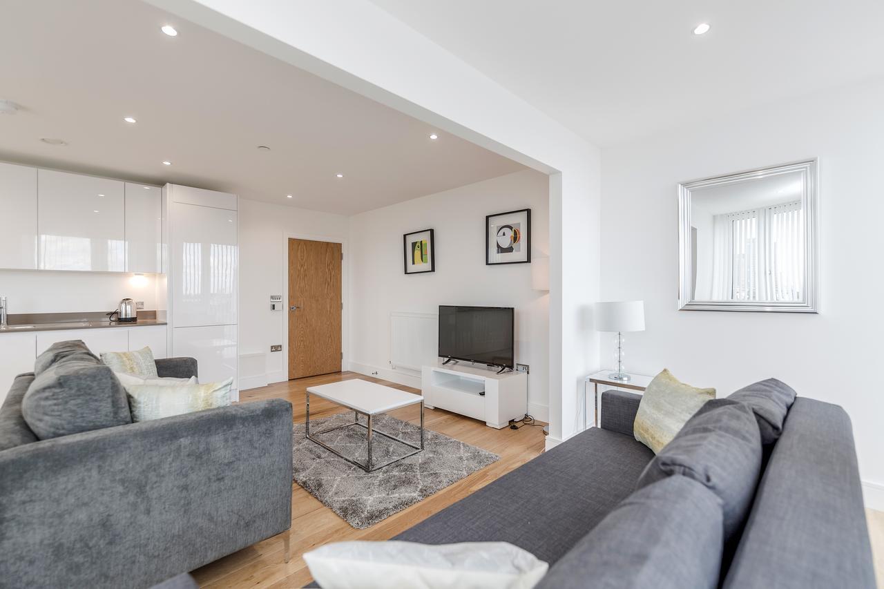 Luxury Stratford Apartment Londra Esterno foto